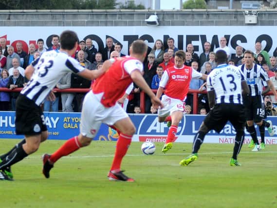 Morecambe and Newcastle United met in this competition seven years ago