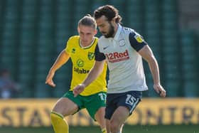 Joe Rafferty was one of the two Preston players to retain their place in the starting XI against Brighton