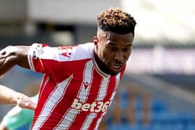 Stoke City striker Tyrese Campbell