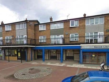 Trouble was caused on the Savick estate, near the row of shops in West Park Avenue and Birkdale Drive,  Pic: Google