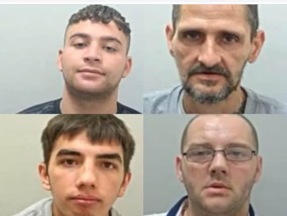 Members of the drugs gang jailed after a Lancashire Police investigation