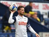 Preston midfielder Alan Browne