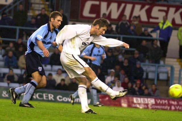 Richard Cresswell fires North End in front at Coventry