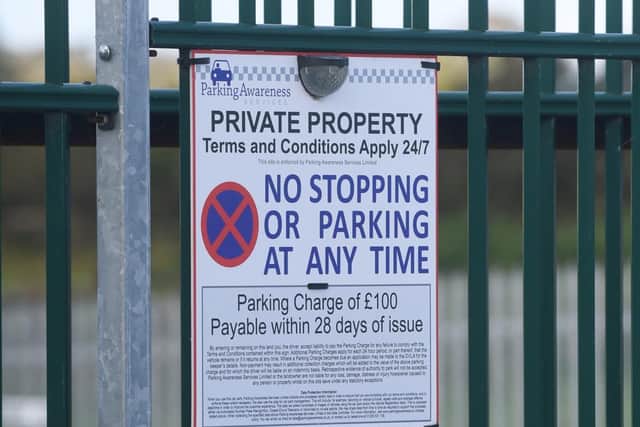Sloanes Self Storage in Preesall has enforced stopping and parking restrictions on a lay-by outside the business' entrance, to the anger of local residents. Photo: Daniel Martino - JPI Media