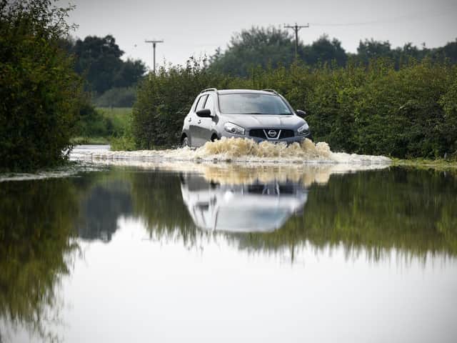 Flash floods wreaked havoc in parts of Fylde in August