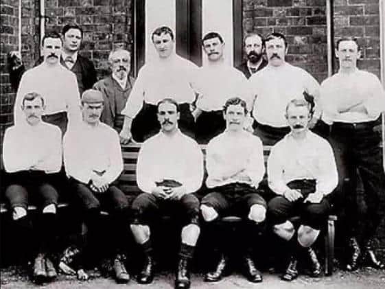 The PNE Invincibles who won the FA Cup in 1889.