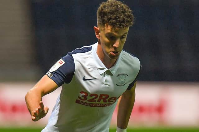 Josh Harrop (above) is one of the options for PNE boss Alex Neil as he looks to replace the suspended Tom Barkhuizen