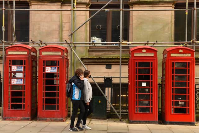 What will go in Preston's phone boxes?