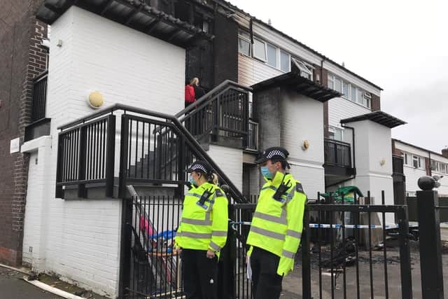 Six people, including three children, have been rescued from a flat fire in Duke Street, Preston in the early hours of this morning (Friday, October 2). Pic: Google