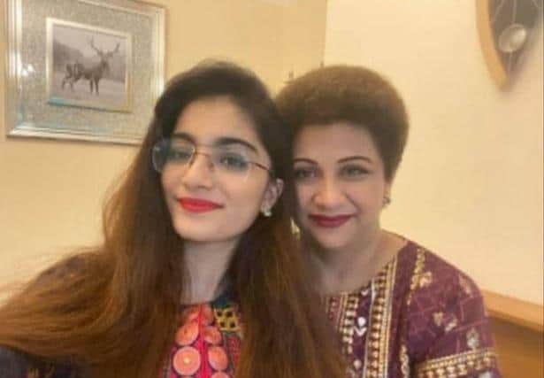 49-year-old Dr Saman Mir Sacharvi and her 14-year-old daughter Vian Mangrio