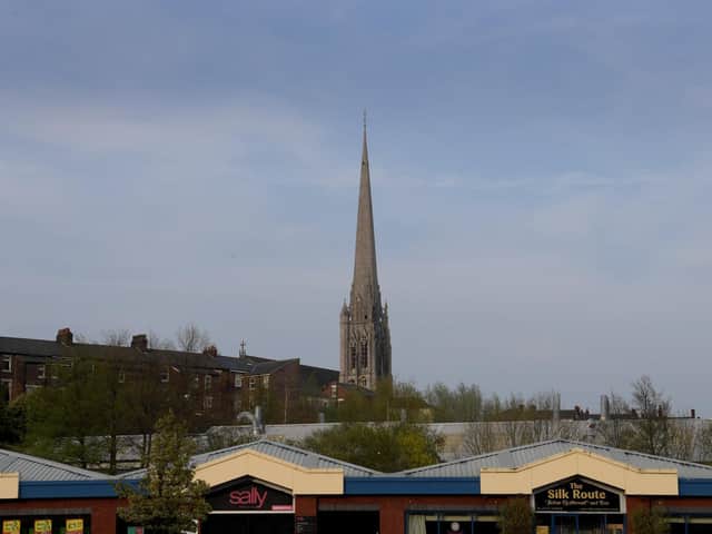 St Walburge’s Church and its 314ft spire