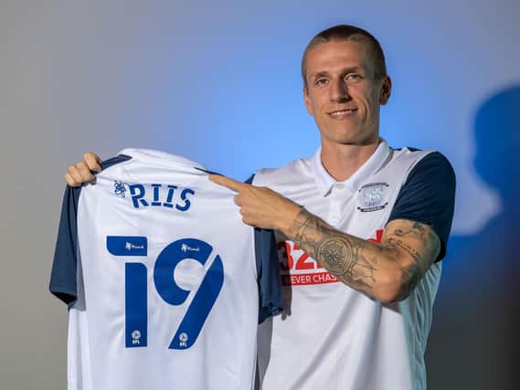 New PNE signing Emil Riis. Credit: PNEFC.
