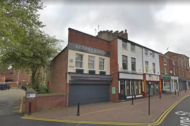 £100k worth of jewellery was stolen by a thief who broke into George Banks Jewellers in Lune Street. (Credit: Google)