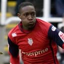 Danny Welbeck in action for PNE