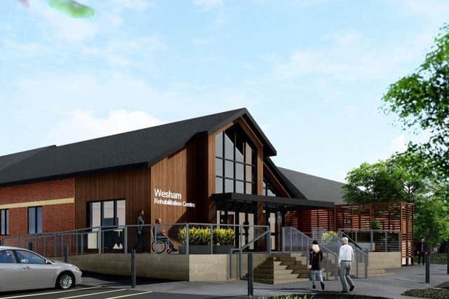 The Architect's designs for the new NHS rehabilitation centre at Wesham