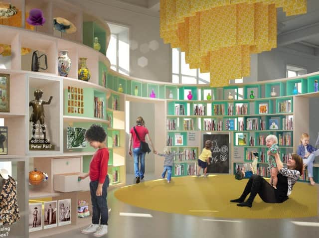 The planned Children’s Space (Photo: copyright Ralph Appelbaum Associates)