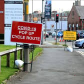 Temporary cycle lanes are now being removed by the council after a review of their usage