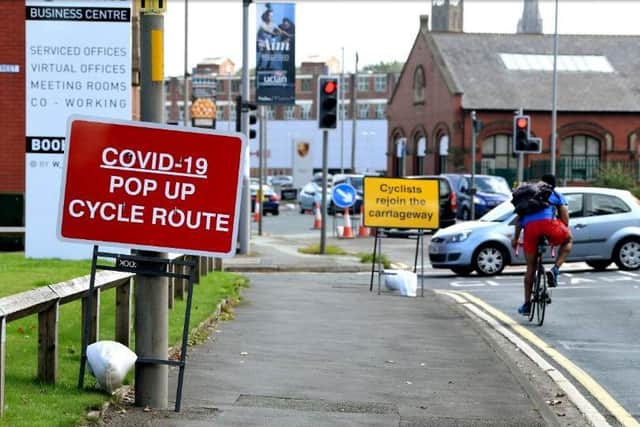 Temporary cycle lanes are now being removed by the council after a review of their usage