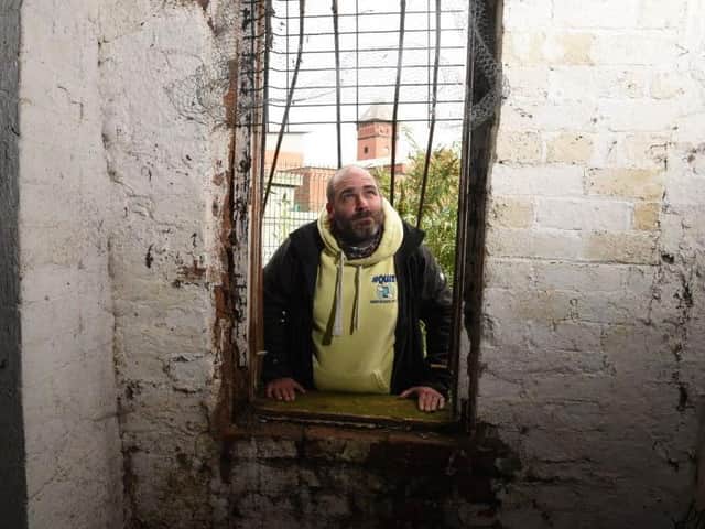 Richard has big plans for the derelict mill