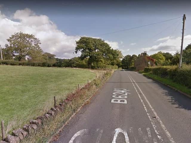 The incident occured last night (October 7) on Lower Road, Longridge