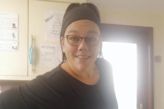 Karen Simmons is almost four stone down after lockdown weight loss