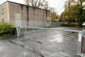 The car park often used by shoppers in Longton