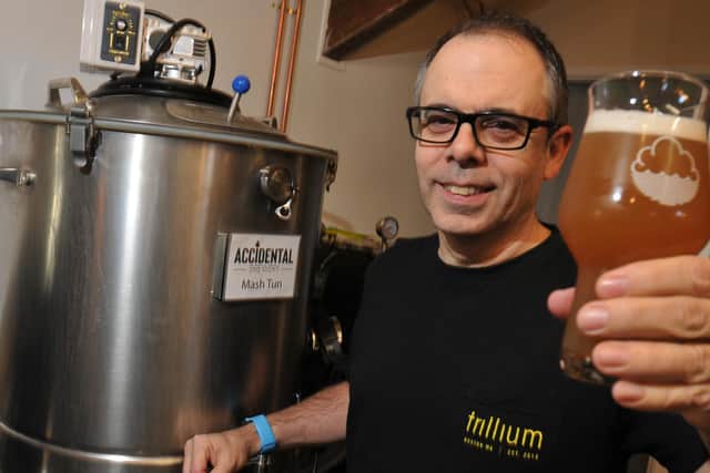 Mike Dent, owner of Accidental Brewery.
