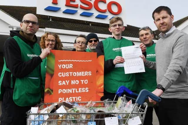 The not-for-profit environmental organisation protested at Tesco last year for a ban on single use plastics
