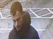 Officers have released a CCTV image of a man they would like to speak to in connection with the attack. (Credit: Lancashire Police)