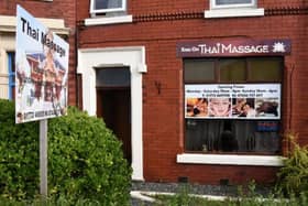 The Saa-On Thai Massage business in Tulketh Brow.