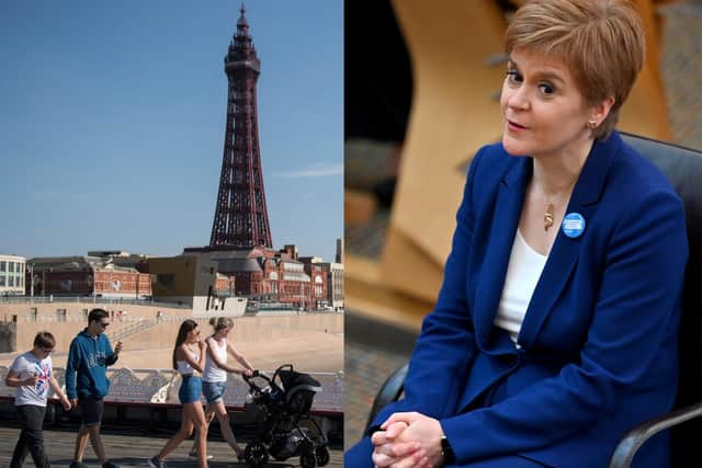 Blackpool has defended its Covid-19 safety after comments by Scotland’s First Minister Nicola Sturgeon.