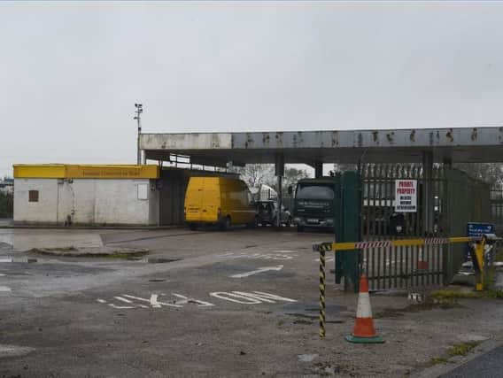The boarded-up Lea Gate Filling Station will be demolished and rebuilt.