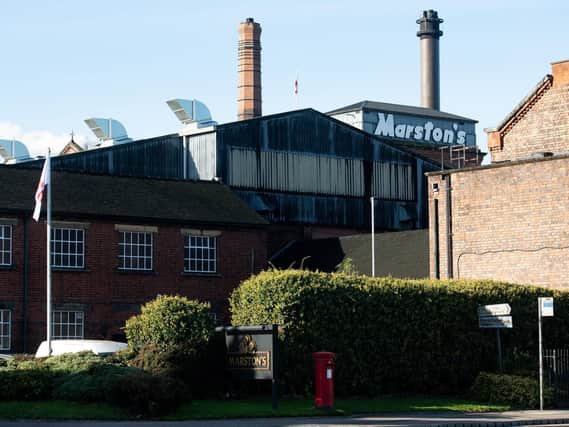 Marston's Brewery in Burton upon Trent