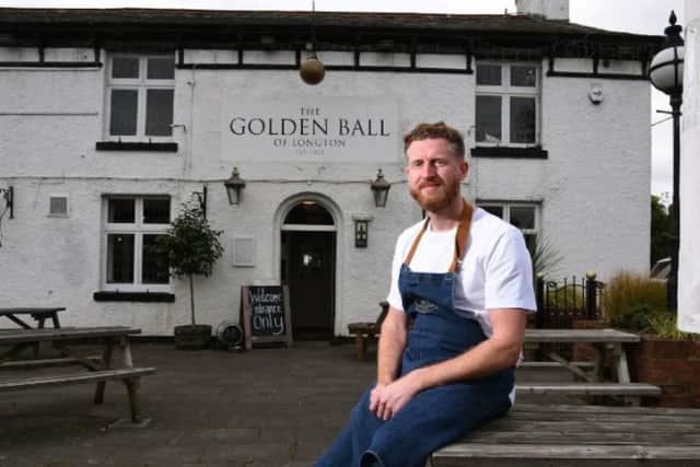 Golden Ball owner Chris Buckley is offering a 'household dining offer' of a main course and a drink for a tenner.
