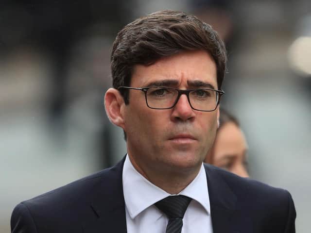Greater Manchester Mayor Andy Burnham
