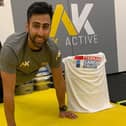 Adam Badat, who runs AK Active fitness studio with his wife Kimberley, will complete Teenage Cancer Trust's charity challenge of 3,000 press ups in 30 days.