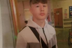 Missing teenage McCauley Ellis, 15, was last seen in the Shard Bridge area in Over Wyre at around 8pm on Friday (October 16). Pic: Lancashire Police