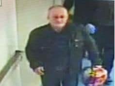 Zbigniew Strzelczyk, 59, walked out of the Royal Blackburn Hospital at about 8.25am on Friday October 16. Pic: Lancashire Police
