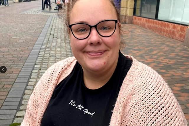 Lisa Oldroyd, 32, a PhD student from Penwortham, said: "I don't think we will see any good come out of the lockdown." (Picture: James Holt for the Lancashire Post)