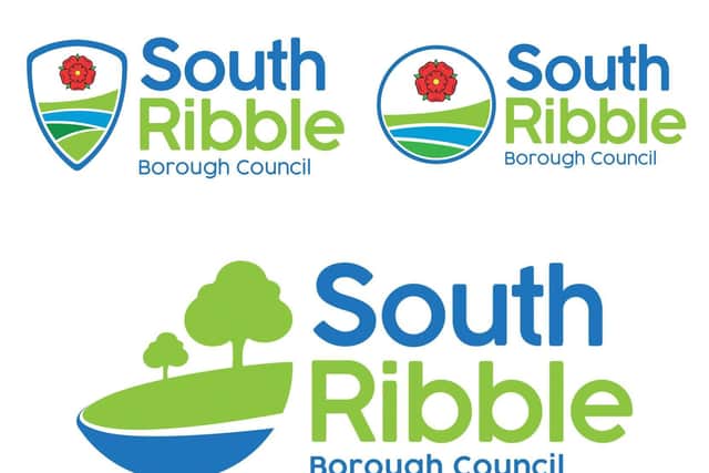 The three options for a new South Ribble Borough Council logo (image: South Ribble Borough Council)