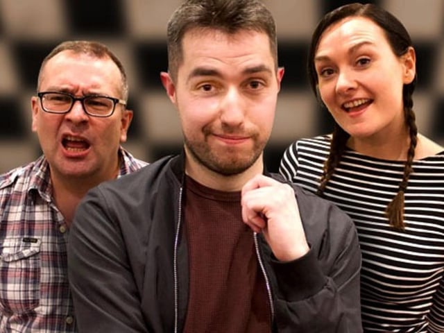 Some of the cast of Blackadder II, to be presented by CADOS