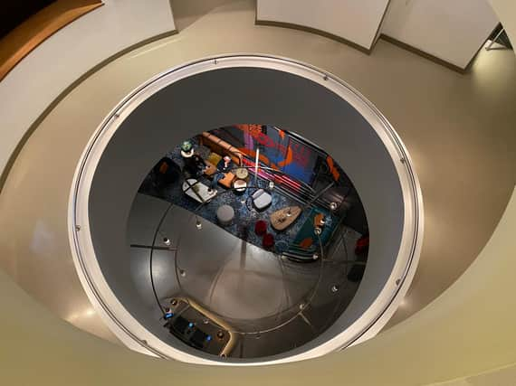 Stairwell at the Andaz London hotel at Liverpool Street