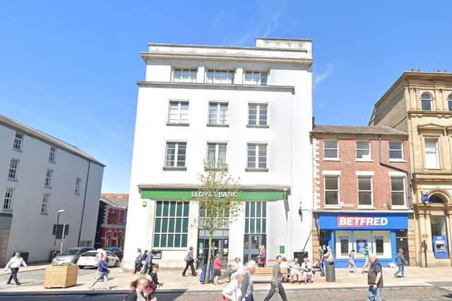 Lloyds Bank in Fishergate, Preston has had to close due to staff contracting COVID-19. Pic: Google
