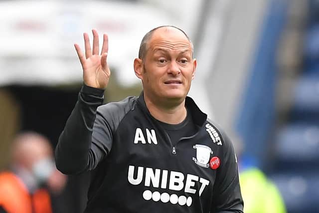Alex Neil on the touchline on Sunday during the 1-0 home defeat by Cardiff City