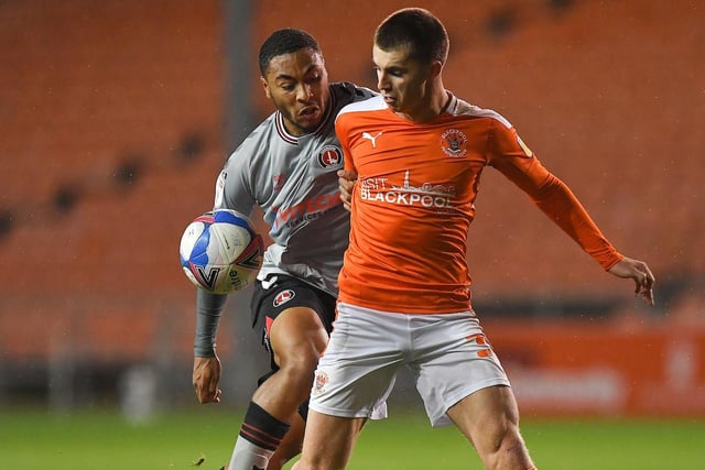 Not the ideal circumstances to make your Blackpool debut. Had one chance he perhaps could have done better with.