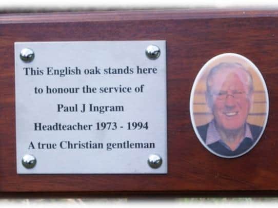 The Memory of Paul Ingram is being kept alive at Balshaw's CE High School