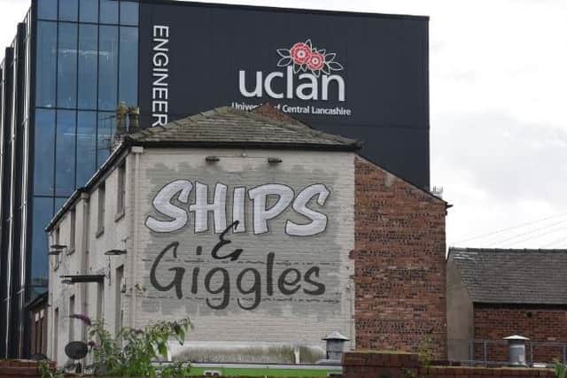 The Ships and Giggles pub is situated in the heart of the city's student quarter in Fylde Road, Preston