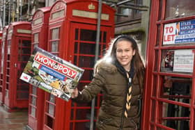 Megan Inglis with the new Preston edition of Monopoly