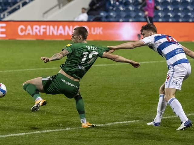 Emil Riis in action at QPR.