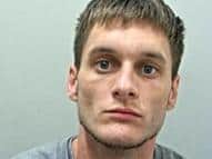 Lindsay Harkin (pictured) has been sentenced to nine years in jail after pleading guilty to section 18 wounding, robbery and possession of a bladed article.